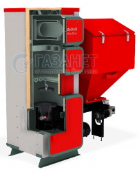 Пеллетный котел Heiztechnik Q Eko Duo Lux 25 кВт